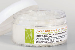 Organic Calendula & Lemongrass Salt Scrub